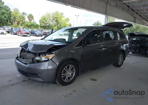 2013 Honda Odyssey Ex из США, поврежденный, VIN 5FNRL5H46DB021283